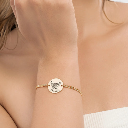 Personalizovaný náramok s tvárou domáceho miláčika