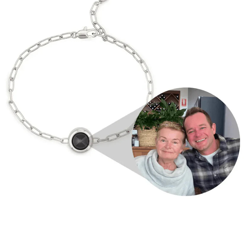 Personalizovaný retiazkový náramok s fotkou