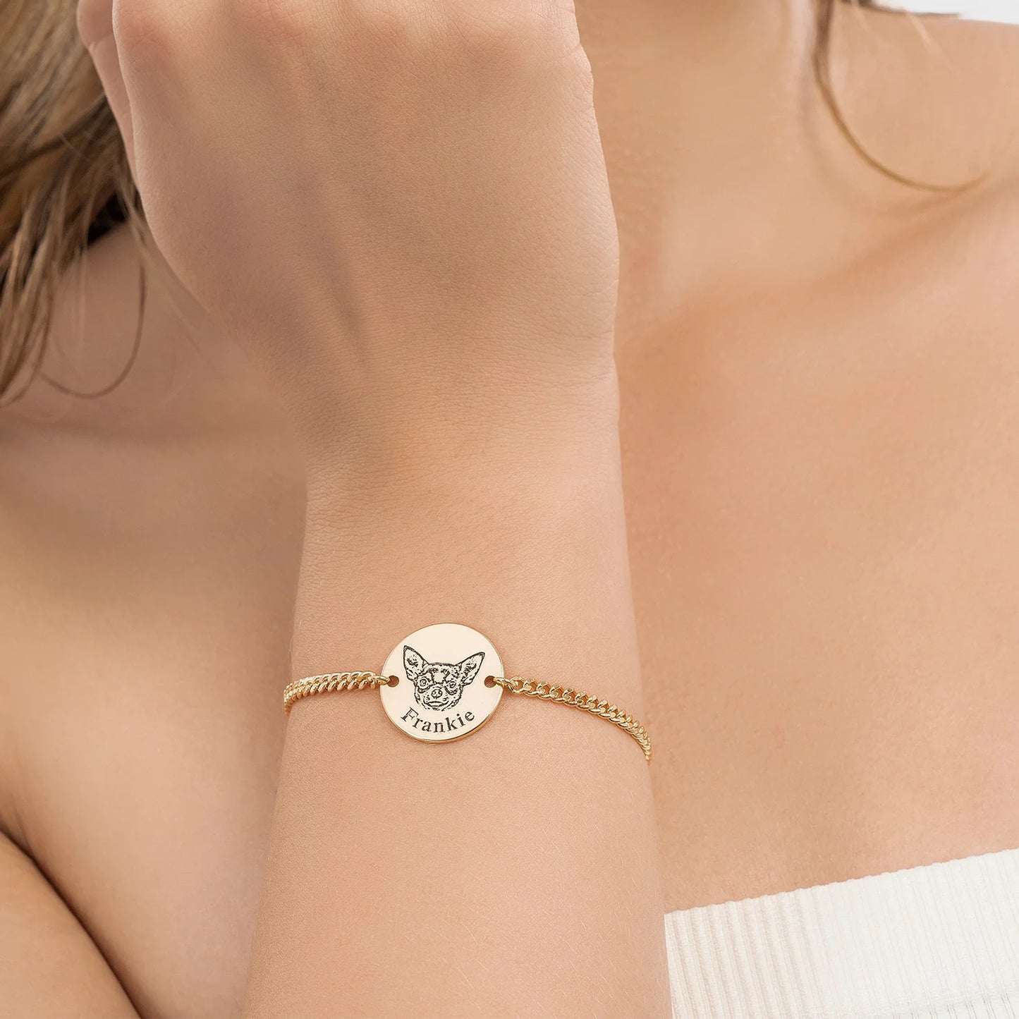 Personalizovaný náramok s tvárou domáceho miláčika