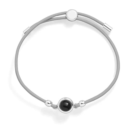 Personalizovaný kožený náramok s fotografiou