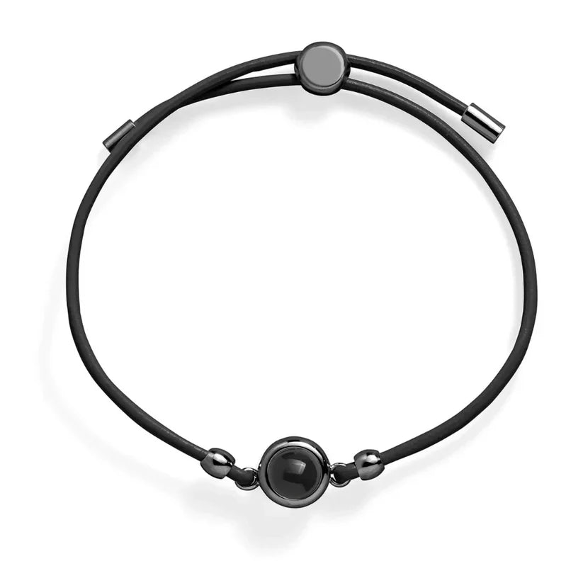 Personalizovaný kožený náramok s fotografiou