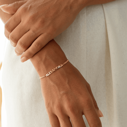 Personalizovaný náramok s menom