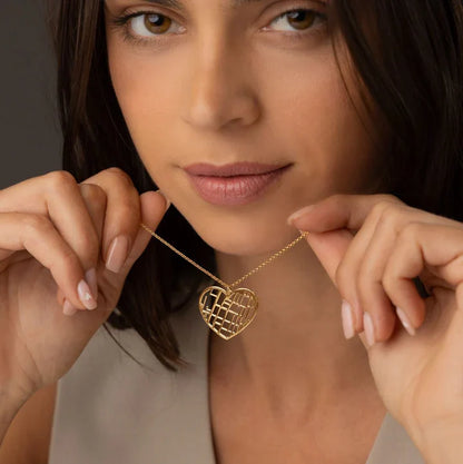 Personalizovaný náhrdelník s mapou