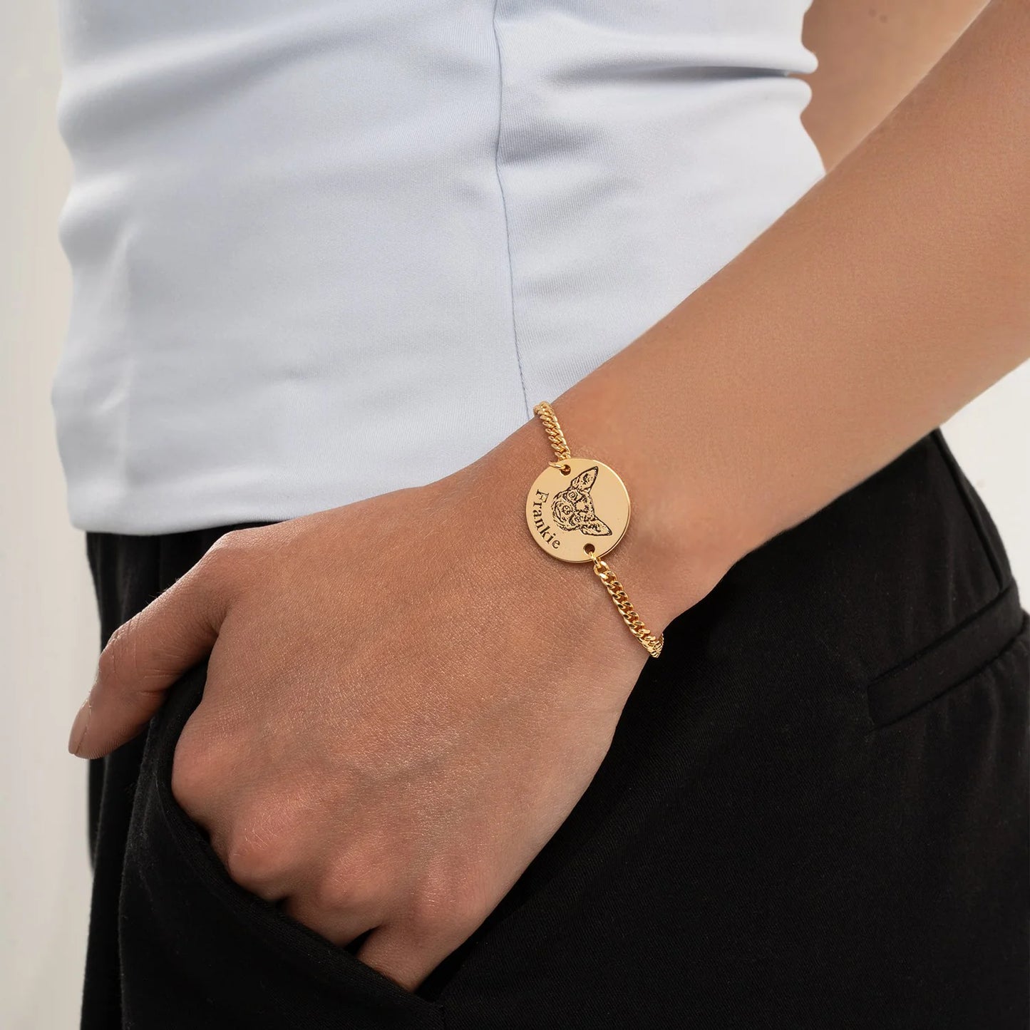 Personalizovaný náramok s tvárou domáceho miláčika